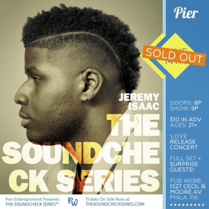THE SOUNDCHECK SERIES: Jeremy Isaac